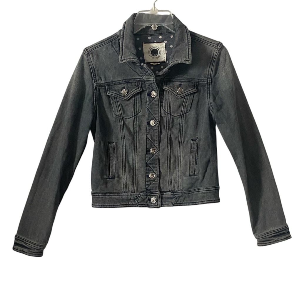 Daughters of the Liberation Anthroplologie Denim‎ Jacket Gray Wash Size XS